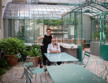 La serre du musée de la vie romantique, Paris 9